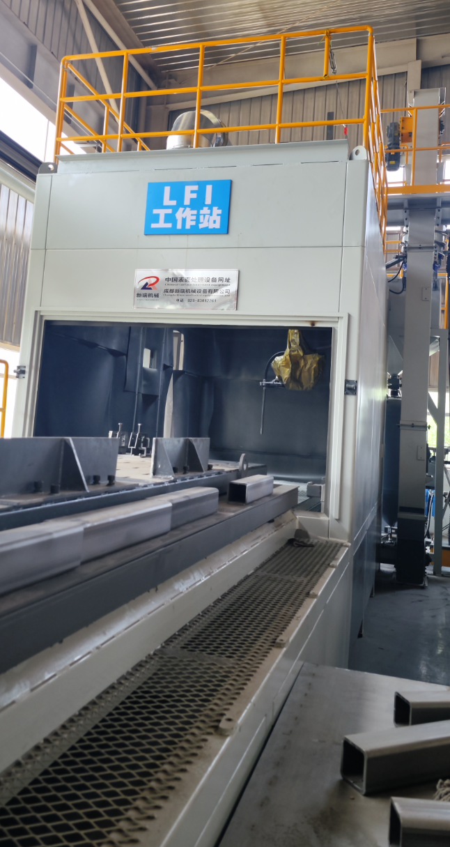 新余喷砂机在航空航天部件的精密处理