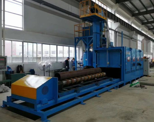 新余喷砂机在管道除锈中的现场施工应用
